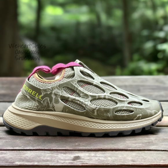 NIB Merrell Hydro Runner Water Trail Hiking Shoes Sneaker Lichen - Picture 6 of 14
